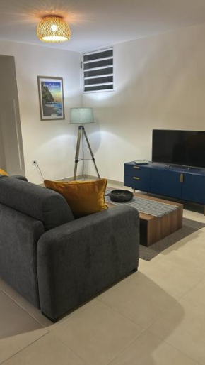 T2 palme bleue pour 4 personnes au diamant